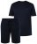 Men+ 196 Piżama krótki model Granatowa - Bielizna & stroje kąpielowe - Bielizna & Stroje kąpielowe 2XL-8XL