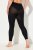 Ulla Popken 833806 Legginsy rajstopowe 200 den Czarna - Rajstopy & skarpetki - 