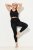 Ulla Popken 833806 Legginsy rajstopowe 200 den Czarna - Rajstopy & skarpetki - 