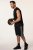 JP1880 Jay-Pi Bermuda QuickDry Mesh Fitness Shorts Black - Odzież sportowa - Odzież sportowa 2XL-10XL