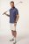 JP1880 Jay-Pi QuickDry Small Print Golf Polo Shirt Navy Blue - Koszulki polo - Koszulki Polo 2XL-8XL