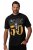 JP1880 AC/DC Graphic Band T-Shirt Black - Koszulki - T-shirty meskie Duże Rozmiary - 2XL-14XL