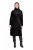Ulla Popken 834234 Aksamitna sukienka z golfem Czarna - Sukienki wieczorowe - Wieczorowe sukienki plus size