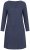 Ulla Popken 834371 Sukienka dresowa w paski Granatowa - Sukienki dresowe - 
