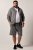 Men+ 851 Bluza z kapturem na zamek Szara melanż - Bluzy & bluzy z kapturem - Bluzy & Bluzy z kapturem 2XL-12XL