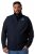 Men+ 414 Kamizelka softshell ze stójką Granatowa - Kurtki Męskie Duże Rozmiary - Kurtki Duże rozmiary 2XL-8XL