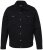 Men+ 446 Kurtka jeansowa z kieszeniami na piersi Czarna - Kurtki Męskie Duże Rozmiary - Kurtki Duże rozmiary 2XL-8XL