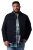 Men+ 446 Kurtka jeansowa z kieszeniami na piersi Granatowa - Kurtki Męskie Duże Rozmiary - Kurtki Duże rozmiary 2XL-8XL