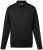 Men+ 274 Koszulka polo z długim rękawem bellyfit Czarna - Koszulki polo - Koszulki Polo 2XL-8XL