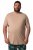 Men+ 276 Koszulka okrągły dekolt Piaskowa - Koszulki - T-shirty meskie Duże Rozmiary - 2XL-14XL