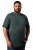 Men+ 276 Koszulka okrągły dekolt Ciemnozielona - Koszulki - T-shirty meskie Duże Rozmiary - 2XL-14XL