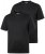 Men+ 311 Koszulka bellyfit Czarna 2-pak - Koszulki - T-shirty meskie Duże Rozmiary - 2XL-14XL