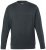 Men+ 313 Koszulka z długim rękawem bellyfit Ciemnoszara melanż - Koszulki - T-shirty meskie Duże Rozmiary - 2XL-14XL