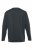 Men+ 313 Koszulka z długim rękawem bellyfit Ciemnoszara melanż - Koszulki - T-shirty meskie Duże Rozmiary - 2XL-14XL