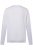 Men+ 313 Koszulka z długim rękawem bellyfit Biały - Koszulki - T-shirty meskie Duże Rozmiary - 2XL-14XL
