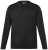 Men+ 383 Koszulka Henley z długim rękawem Czarna - Koszulki - T-shirty meskie Duże Rozmiary - 2XL-14XL
