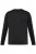 Men+ 383 Koszulka Henley z długim rękawem Czarna - Koszulki - T-shirty meskie Duże Rozmiary - 2XL-14XL