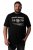 Men+ 424 Koszulka Trout Trophy Czarna - Koszulki - T-shirty meskie Duże Rozmiary - 2XL-14XL