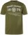 Men+ 424 Koszulka Trout Trophy Ciemnooliwkowa - Koszulki - T-shirty meskie Duże Rozmiary - 2XL-14XL