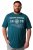 Men+ 424 Koszulka Trout Trophy Zielona laguna - Koszulki - T-shirty meskie Duże Rozmiary - 2XL-14XL