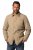 JP1880 836628 Pikowana kurtka w stylu western Ciemnobeżowa - Kurtki Męskie Duże Rozmiary - Kurtki Duże rozmiary 2XL-8XL