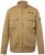 Men+ 641 Bawełniana kurtka ze stójką Camel - Kurtki Męskie Duże Rozmiary - Kurtki Duże rozmiary 2XL-8XL