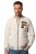 JP1880 836786 Kurtka college z emblematem Kremowa biel - Kurtki Męskie Duże Rozmiary - Kurtki Duże rozmiary 2XL-8XL