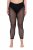 Ulla Popken 836800 Legginsy rajstopowe Czarna - Rajstopy & skarpetki - 