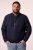 Men+ 823 Ultralekka kurtka bomber bellyfit Granatowa - Kurtki Męskie Duże Rozmiary - Kurtki Duże rozmiary 2XL-8XL