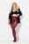 Ulla Popken 837870 Rajstopy 100 den Bordowa - Rajstopy & skarpetki - 