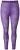 Ulla Popken 837935 Wzorzyste legginsy rajstopowe Fioletowa - Rajstopy & skarpetki - 
