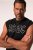 JP1880 AC/DC Classic Logo Band Tank Top Black - Koszulki - T-shirty meskie Duże Rozmiary - 2XL-14XL