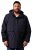 Men+ 215 Kurtka przeciwdeszczowa z kapturem Granatowa - Kurtki Męskie Duże Rozmiary - Kurtki Duże rozmiary 2XL-8XL