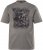 JP1880 Beer King Design Vintage Looking T-Shirt Gray - Koszulki - T-shirty meskie Duże Rozmiary - 2XL-14XL