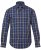 JP1880 Checked Shirt Long Sleeve Kent Collar Anthracite - Koszule - Koszule 2XL-10XL