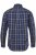 JP1880 Checked Shirt Long Sleeve Kent Collar Anthracite - Koszule - Koszule 2XL-10XL