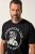JP1880 T-Shirt Chest Print Bone Force Black - Koszulki - T-shirty meskie Duże Rozmiary - 2XL-14XL