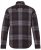 JP1880 Shirt Flannel Long Sleeve Dark Brown - Koszule - Koszule 2XL-10XL