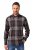 JP1880 Shirt Flannel Long Sleeve Dark Brown - Koszule - Koszule 2XL-10XL