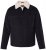 Men+ 545 Kurtka z kołnierzem teddy Czarna - Kurtki Męskie Duże Rozmiary - Kurtki Duże rozmiary 2XL-8XL