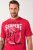 JP1880 T-Shirt Short Sleeve Serpent Red - Koszulki - T-shirty meskie Duże Rozmiary - 2XL-14XL