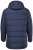 Men+ 426 Parka z kapturem Granatowy - Kurtki Męskie Duże Rozmiary - Kurtki Duże rozmiary 2XL-8XL