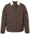 JP1880 842508 Kurtka z kołnierzem teddy Orzechowa - Kurtki Męskie Duże Rozmiary - Kurtki Duże rozmiary 2XL-8XL