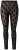 Ulla Popken 842886 Wzorzyste legginsy rajstopowe Czarna - Rajstopy & skarpetki - 