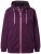 Ulla Popken 843186 Wodoodpychająca kurtka softshell z odblaskami Bordowa - Kurtki - Kurtki dla kobiet w dużych rozmiarach