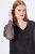 Ulla Popken 843232 Sukienka z cekinami Szara - Sukienki wieczorowe - Wieczorowe sukienki plus size