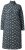Ulla Popken 843506 Wzorzysta sukienka dresowa Czarna - Sukienki dresowe - 