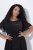 Ulla Popken 844356 Suknia wieczorowa Czarna - Sukienki wieczorowe - Wieczorowe sukienki plus size