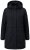 Ulla Popken 845111 Parka Czarna - Płaszcze - Płaszcze damskie w dużych rozmiarach