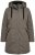Ulla Popken 845111 Parka Ciemnozielona - Płaszcze - Płaszcze damskie w dużych rozmiarach